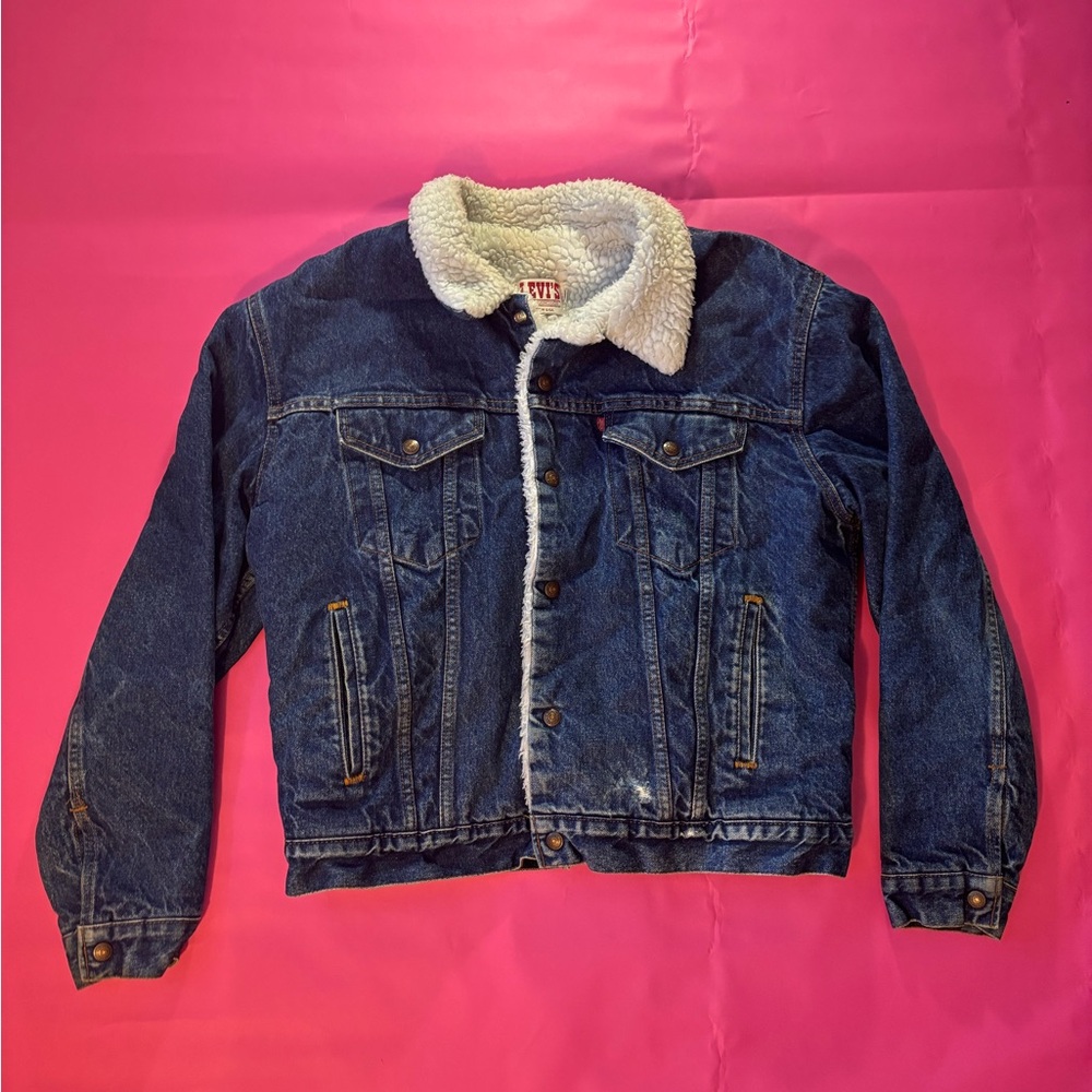 Levi’s Sherpa Lined Denim Jacket